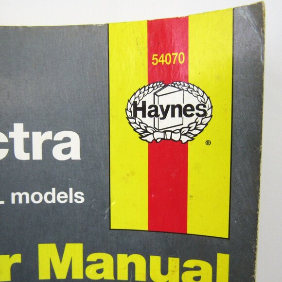 Haynes 54070 Kia Sephia & Spectra 1994 - 2004 1.6L & 1.8L Models Repair Manual - Picture 3 of 9